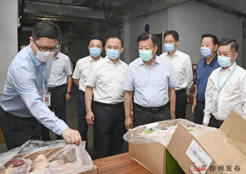 江苏省副省长方伟赴徐调研生态环境治理及市场保供工作凤凰网江苏_凤凰网