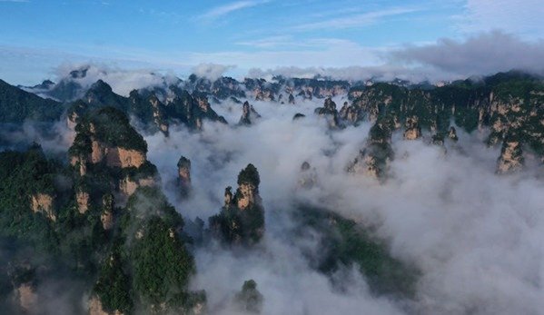 张家界武陵源景区。