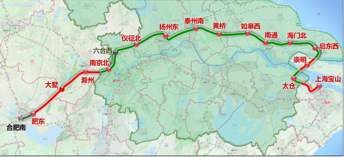 軌道上的南通北沿江高鐵等再傳重大進展