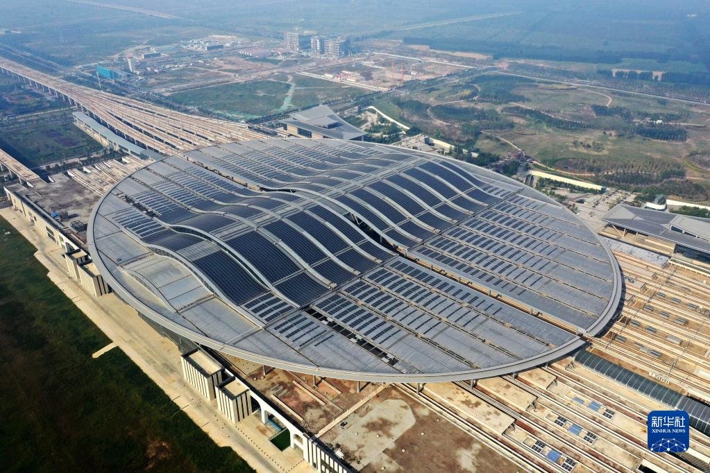 雄安高铁站站顶光伏累计发电超1000万千瓦时凤凰网河北_凤凰网