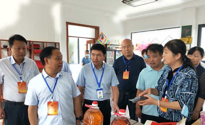 陈延虎深入罗山县对信阳市村庄规划建设管理工作情况进行专项立法调研