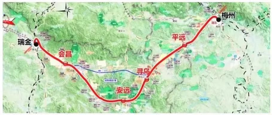 瑞梅铁路全线初步设计获批 进入全面筹备开工建设阶段