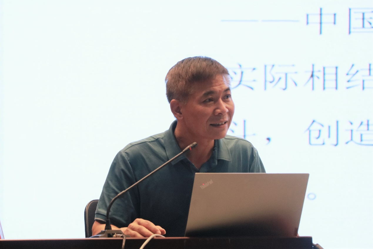 江西师范大学科技学院党委书记肖接增为2022级新生主讲“大学第一课”