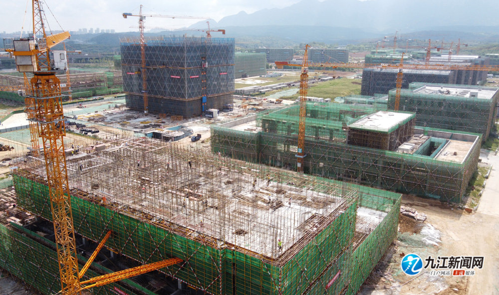 明年9月建成投用！江西财经职业学院新校区项目建设最新进展