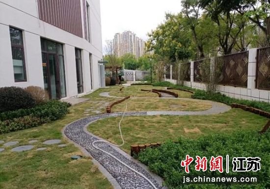 项目建设现场。江宁开发区供图