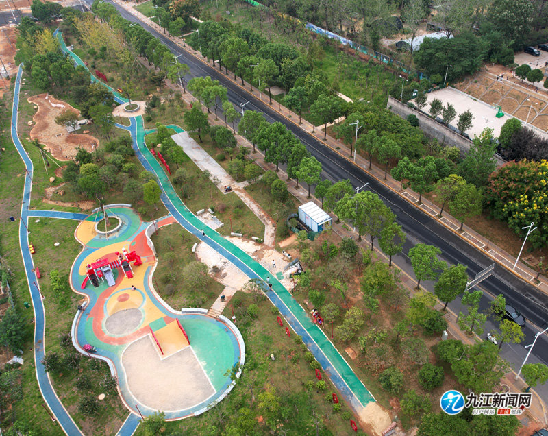 九江陆家垅一消防主题公园在建（图）