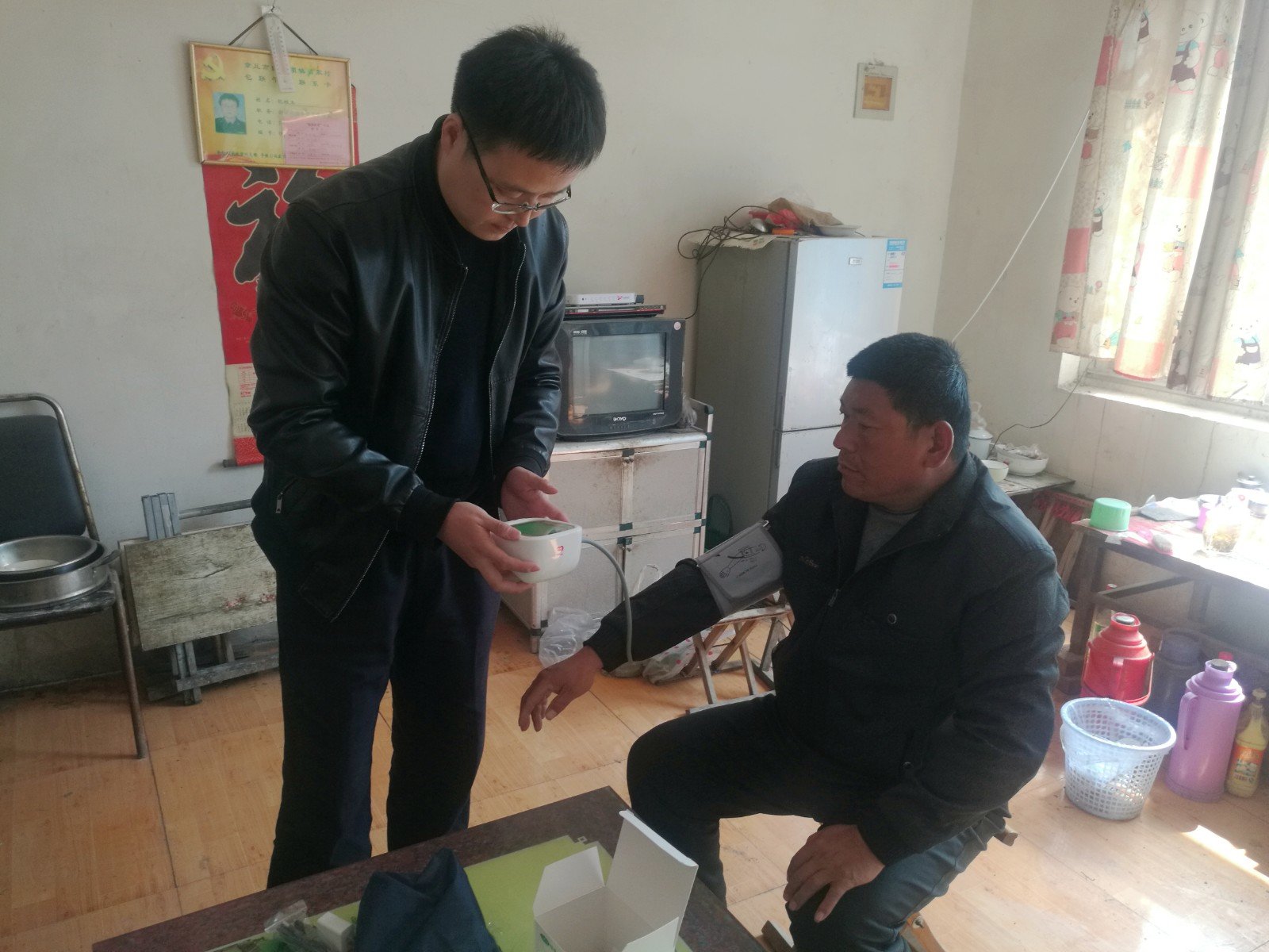 纪桂玉-走访建档立卡贫困户