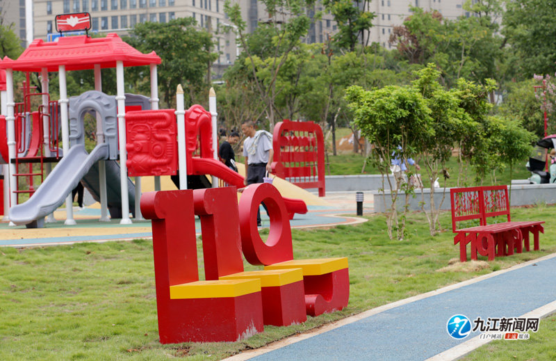 九江陆家垅一消防主题公园在建（图）