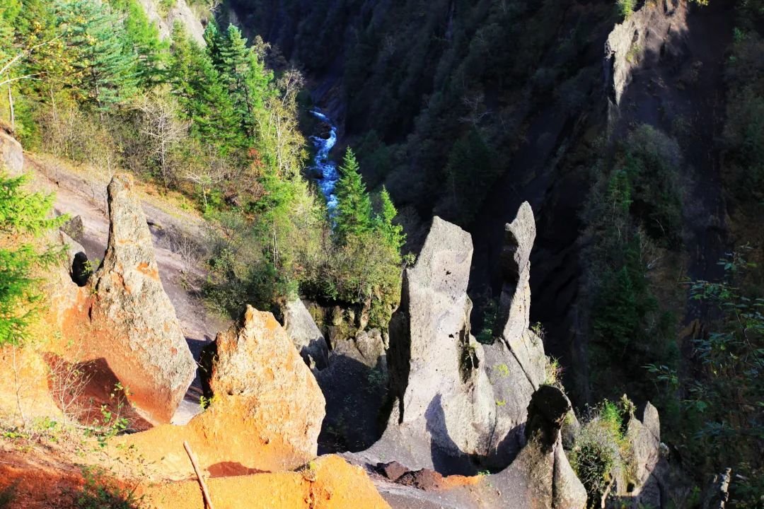 长白山西景区峡谷夕照 孙志摄影