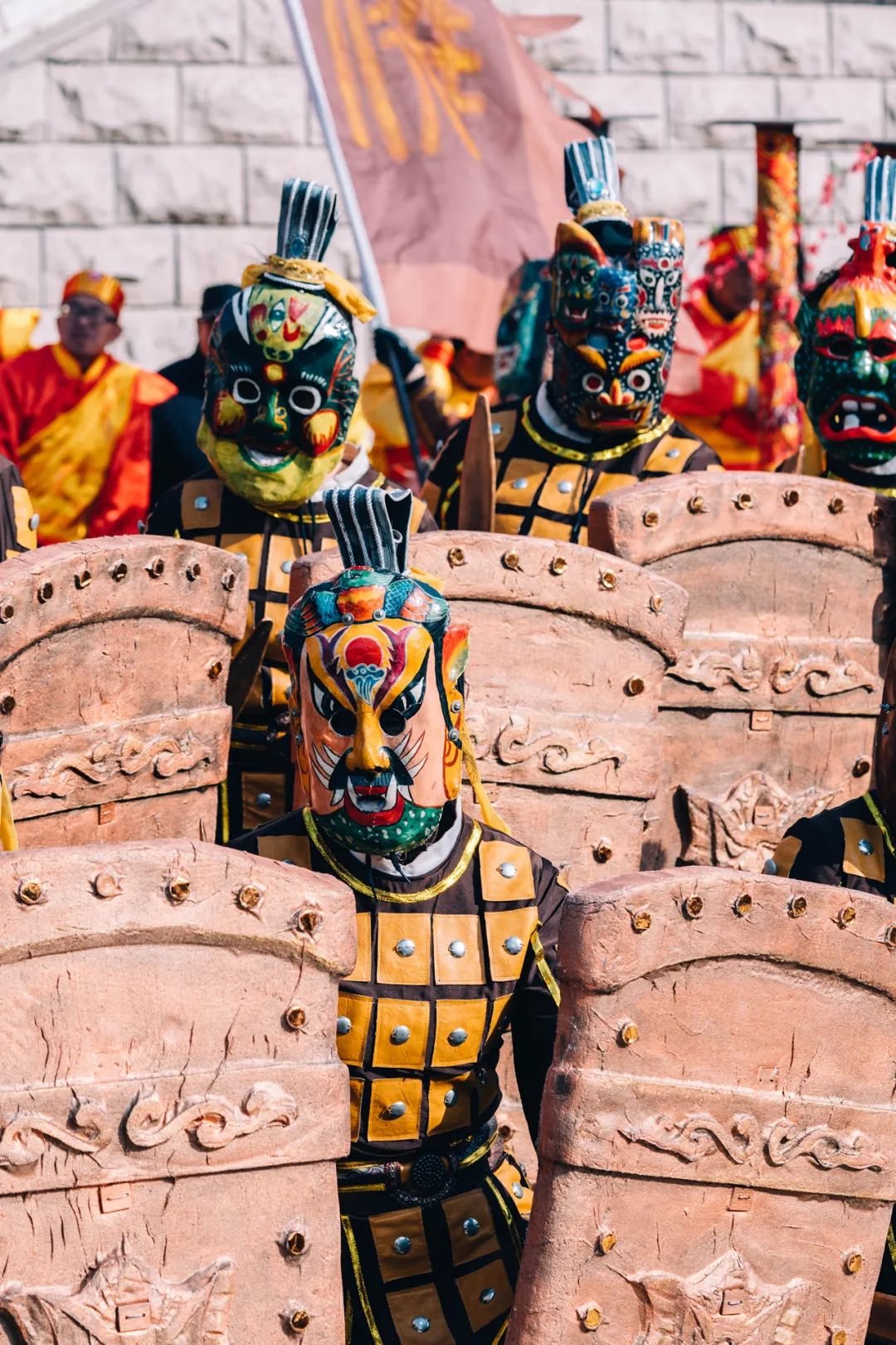 兰州民俗文化军傩舞 摄影/杨文杰