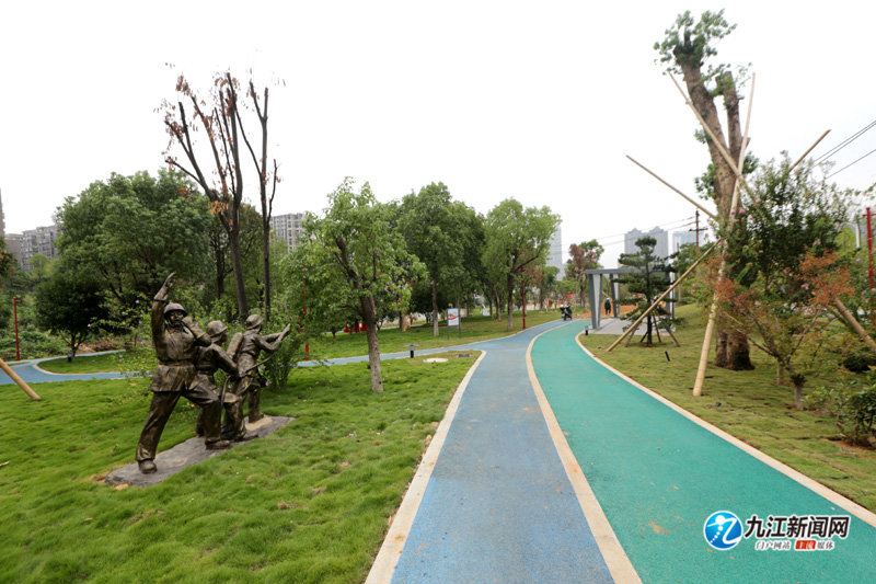 九江陆家垅一消防主题公园在建（图）