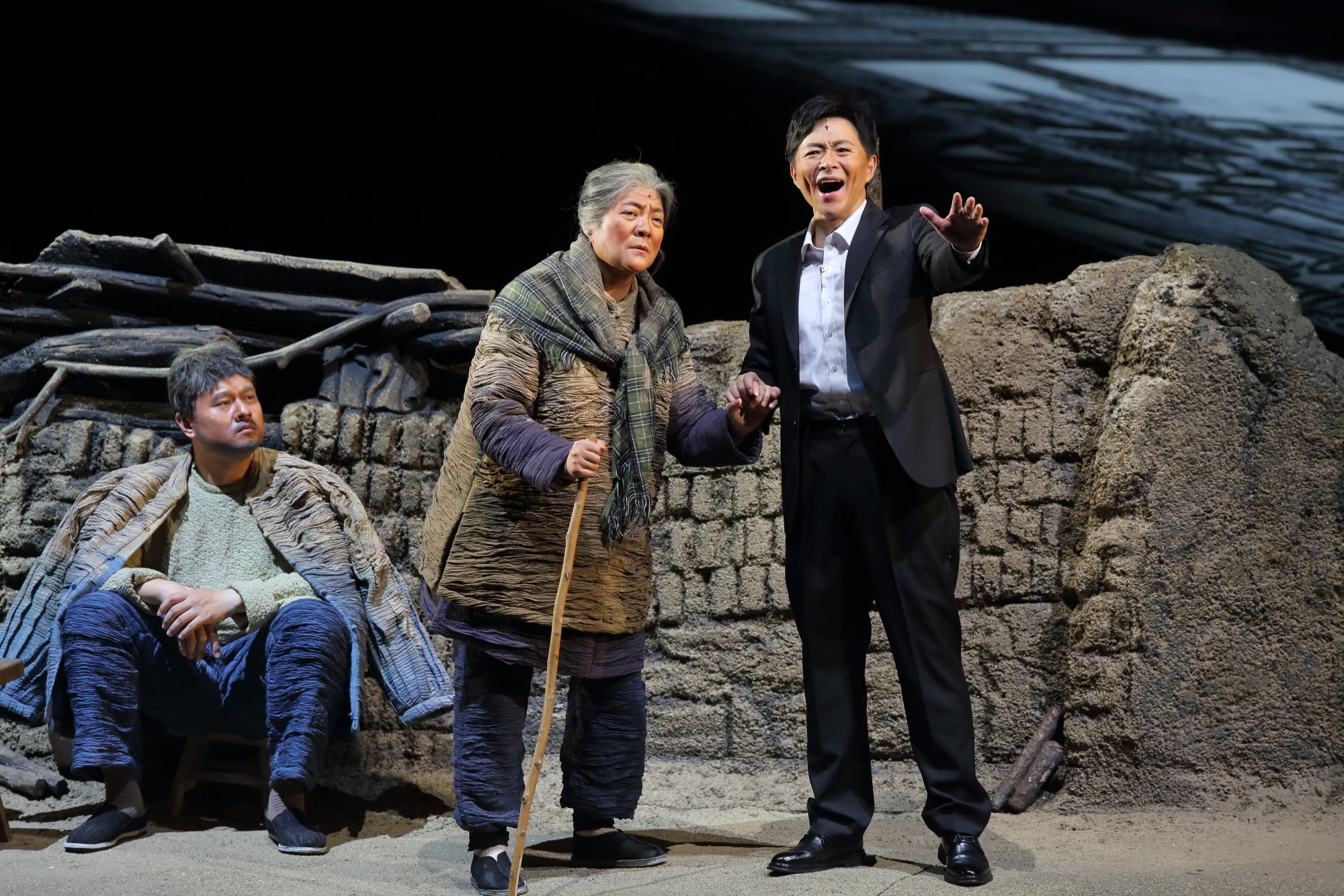 民族歌剧《山海情》沿袭了中国传统歌剧样式。 牛小北 摄