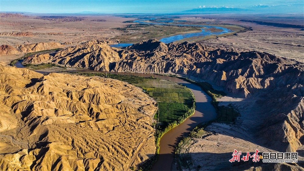 黑河流经罗城正义峡