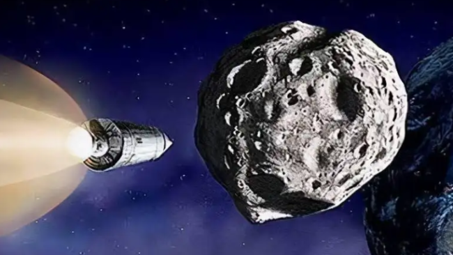 美国宇宙飞船即将撞击小行星 试图改变其运行轨道