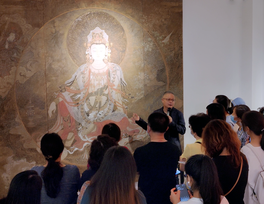 苏柏斗老师讲解壁画
