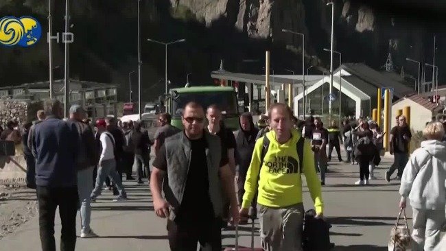 俄罗斯役龄男大量出逃 格鲁吉亚边境人潮涌动