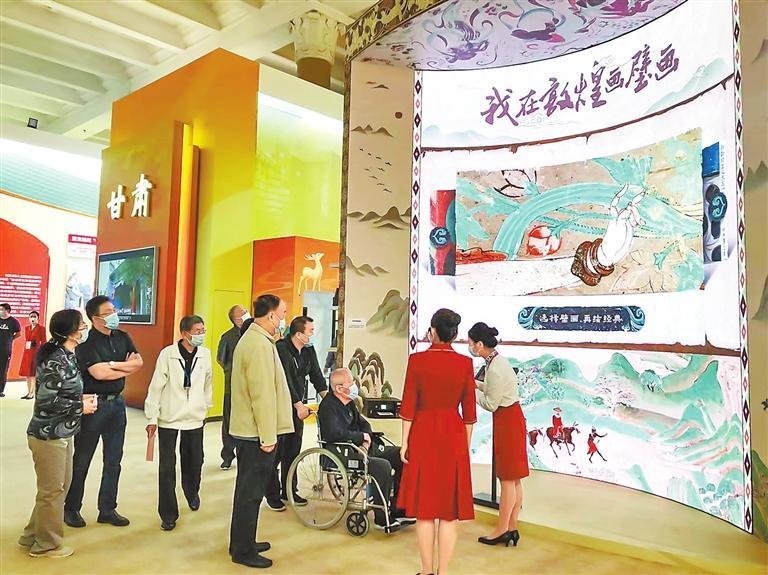 “奋进新时代”主题成就展在北京展览馆开幕,甘肃单元精彩亮相。