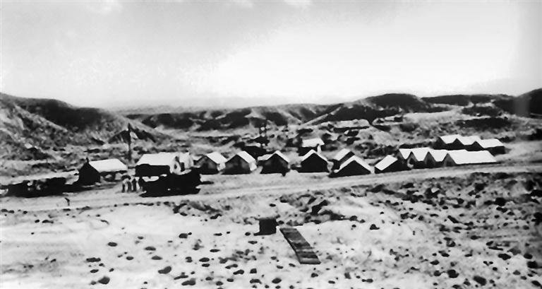 1959年的金川镍矿矿区（本文图片由中共甘肃省委党史研究室提供）