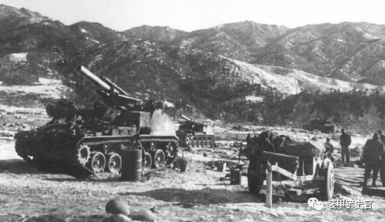 部署在真兴里的第92野战炮兵营的155毫米远程榴弹炮，可以直接射击古土里。