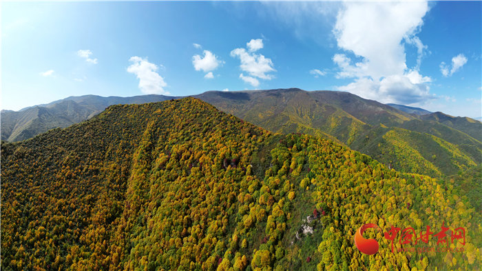 榆中兴隆山秋高气爽