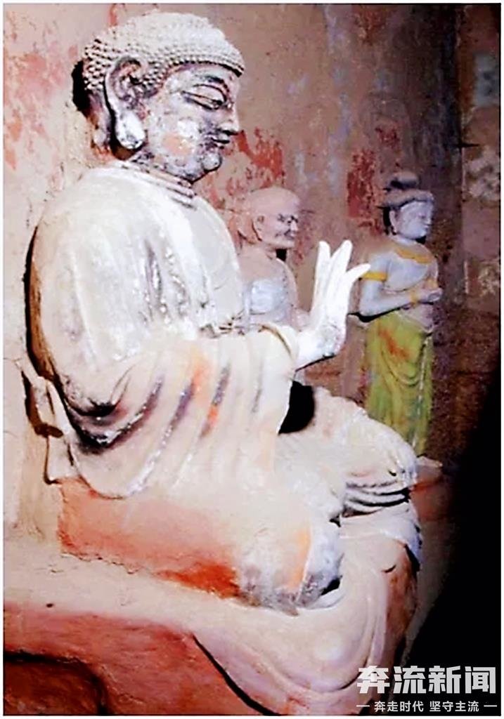 ▲第五窟宋代的正壁佛