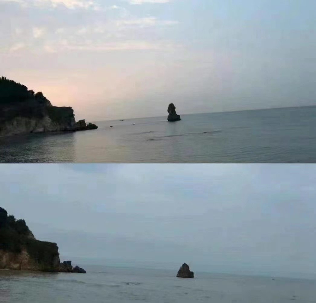 青岛石老人海蚀柱上半部分坍塌？崂山区回应