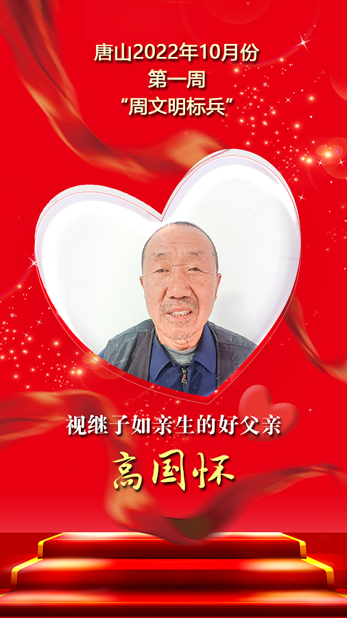 唐山10月份第一周“周文明标兵”名单发布！