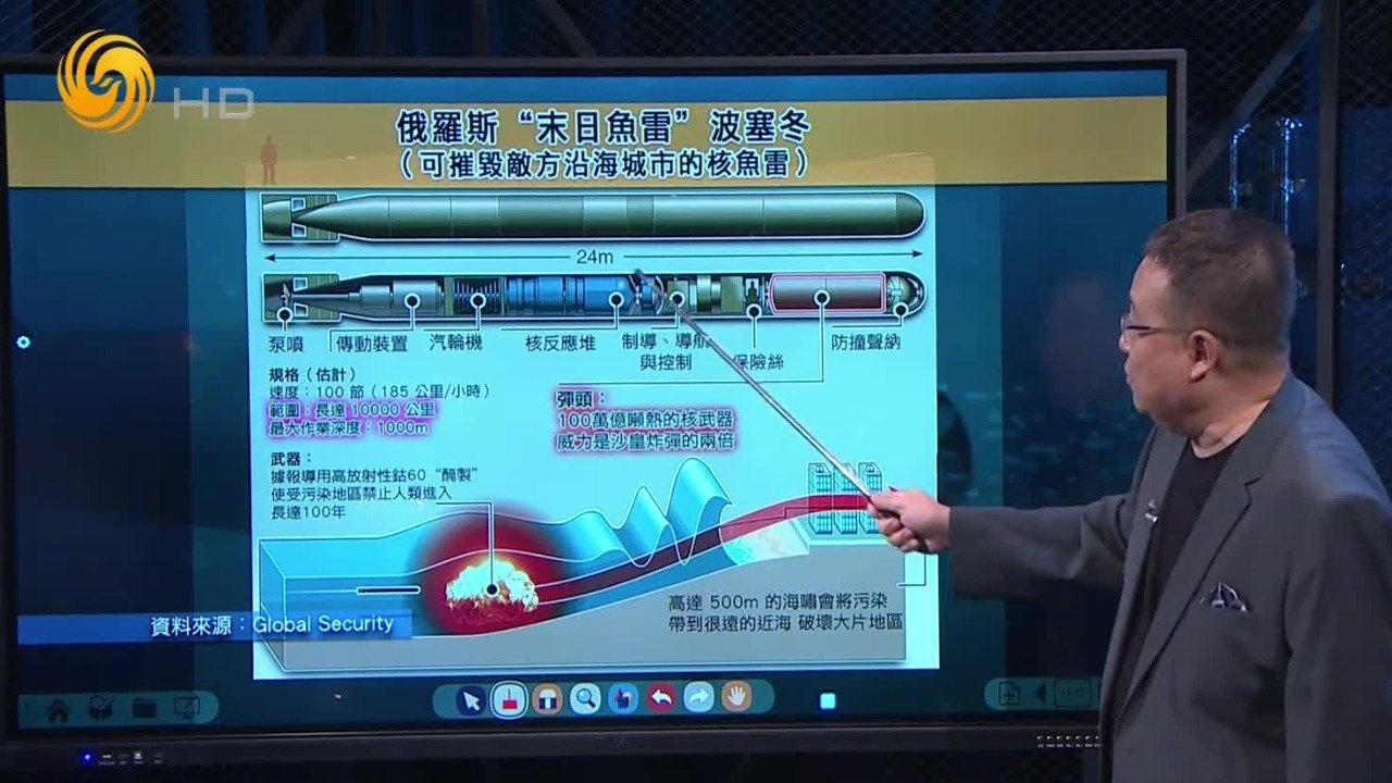 俄传将测试“末日鱼雷”引北约警戒，“波塞冬”核鱼雷有何特殊之处？