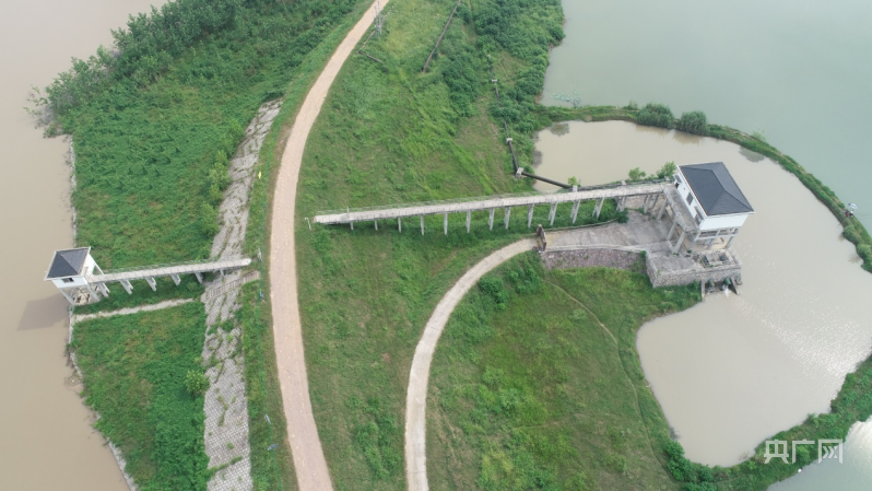 取水泵站（央广网发 安乡县水利局供图）