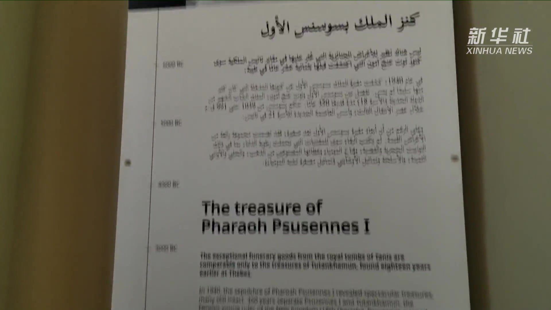 走进埃及博物馆“塔尼斯的宝藏”