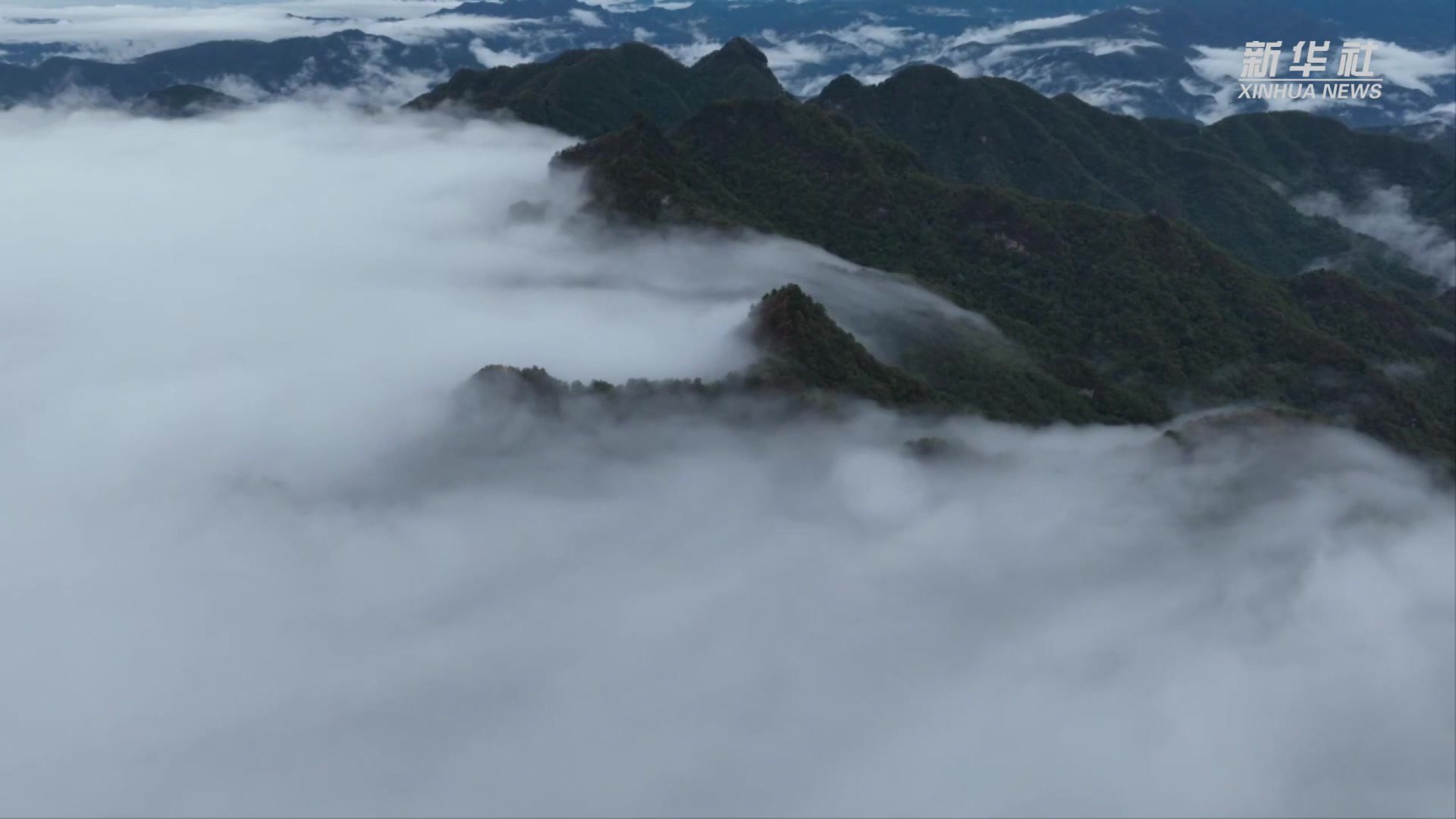 湖北武当山秋景美如画