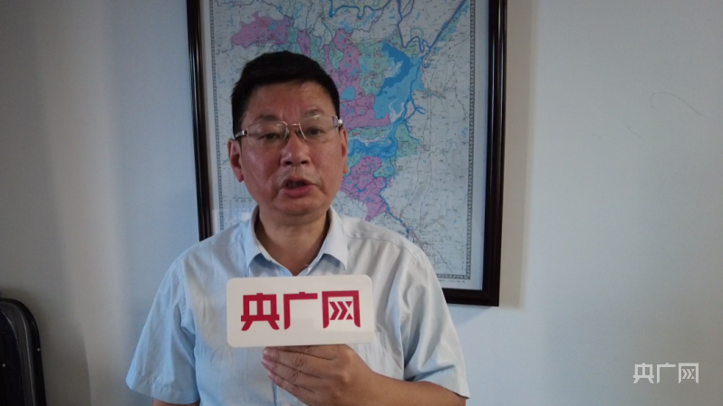 向朝晖接受央广网采访(央广网记者 欧峰 摄)