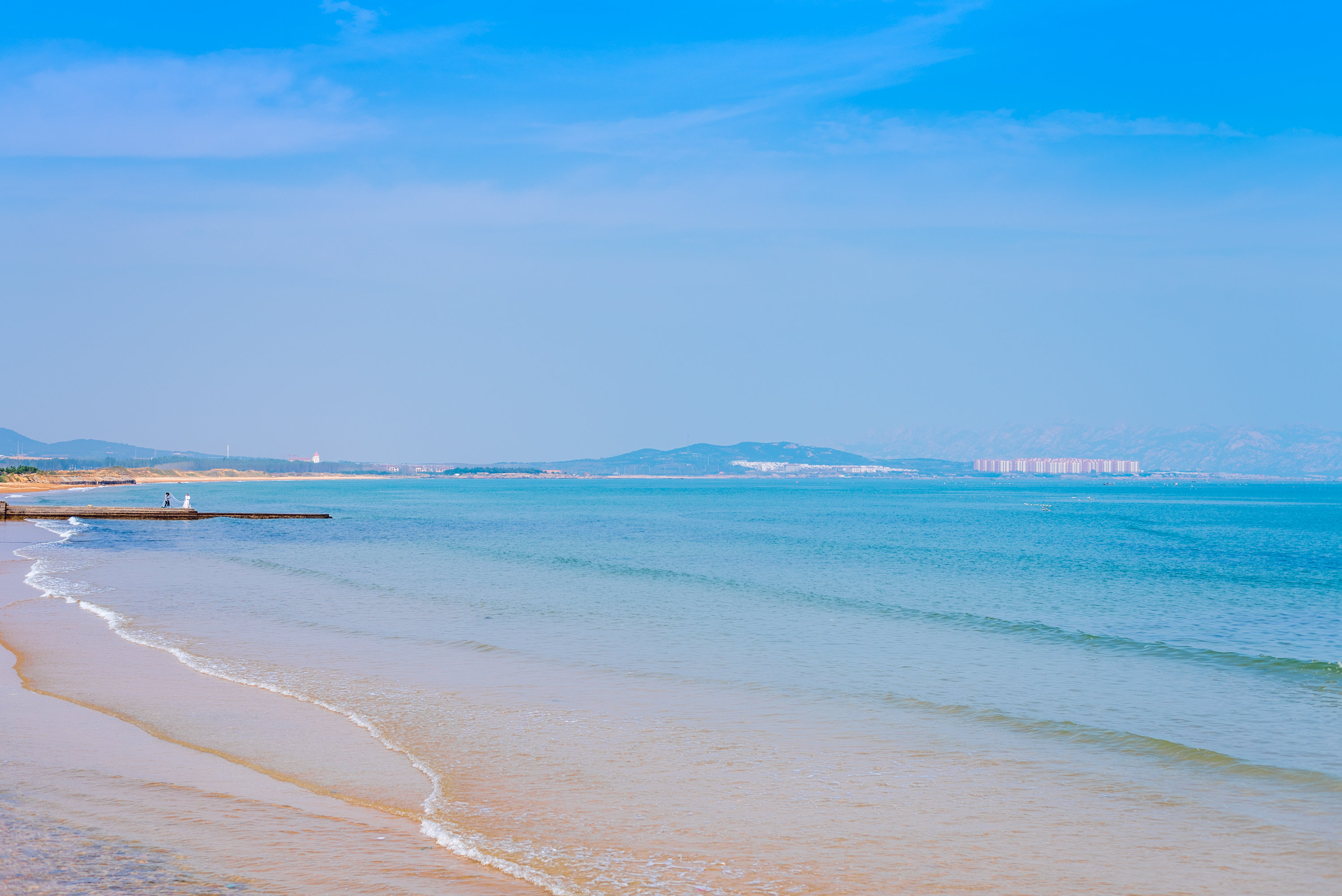 青岛大海真实图片