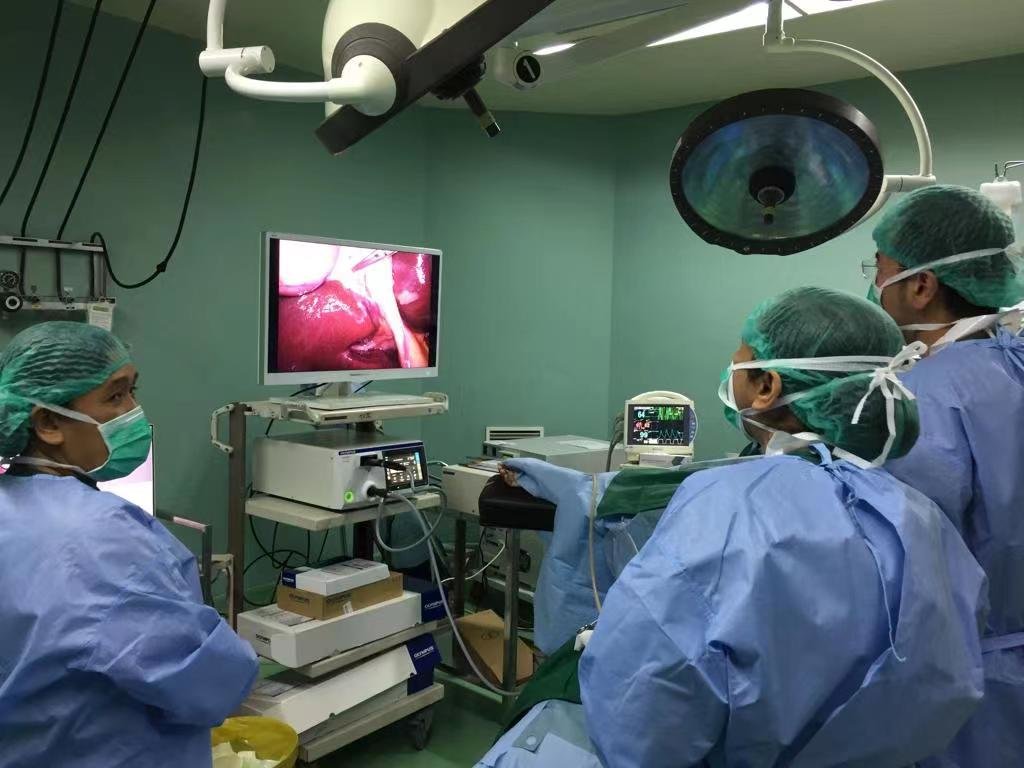 PK国际品牌胜出 海信内窥镜监视器入驻印尼某知名医院