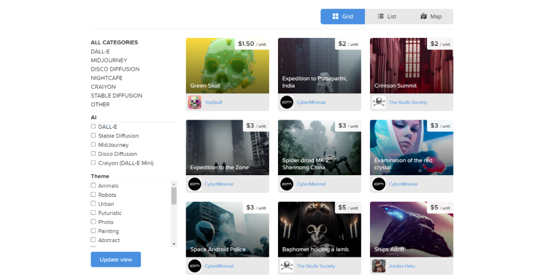 你刚听说的AI绘画 有人已经用它赚大钱了插图2 图片来源:NeutronField官方网站