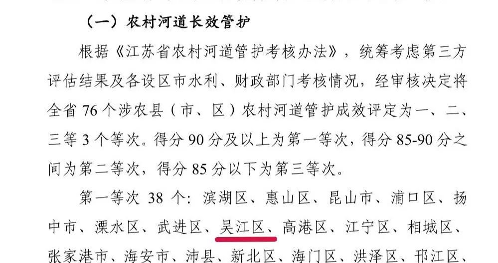 守护河湖安澜苏州吴江擦亮诗画江南的绿色底色