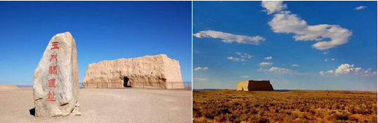 汉代玉门关遗址 | 图源网络