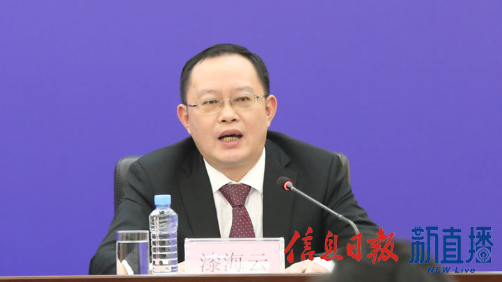 吉安市委常委、副市长、井冈山经开区党工委书记漆海云(文颖 摄)