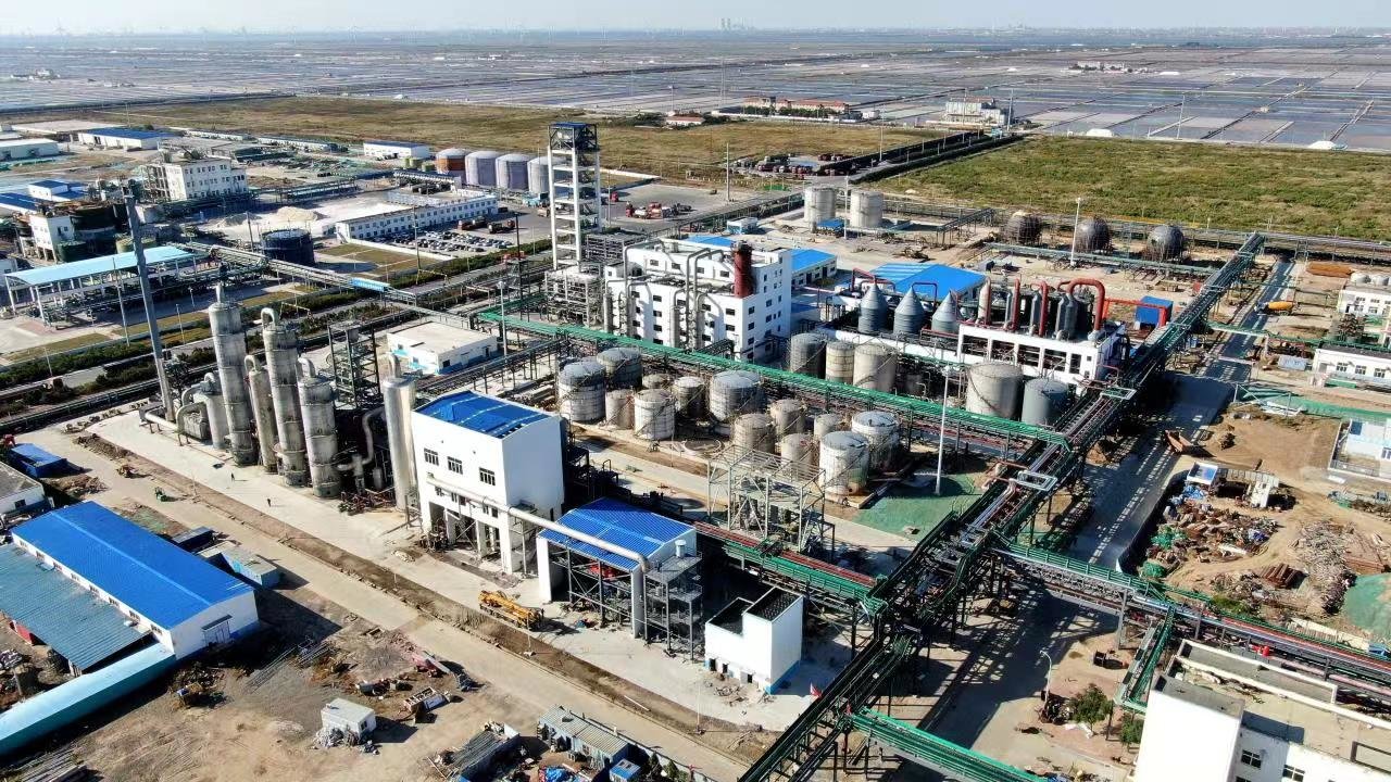 山东海化集团硝盐项目进入施工收尾阶段