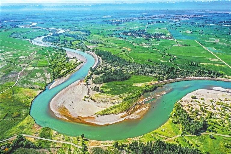 黑河风光 新甘肃&middot;甘肃日报通讯员 王建平