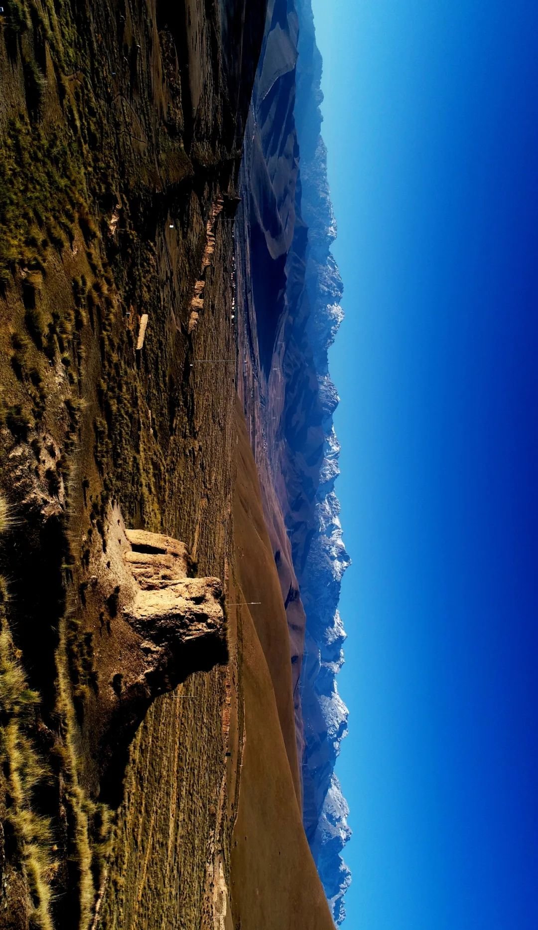 天祝乌鞘岭长城烽燧(甘肃·武威市天祝县打柴沟镇) 摄影:陈尚志