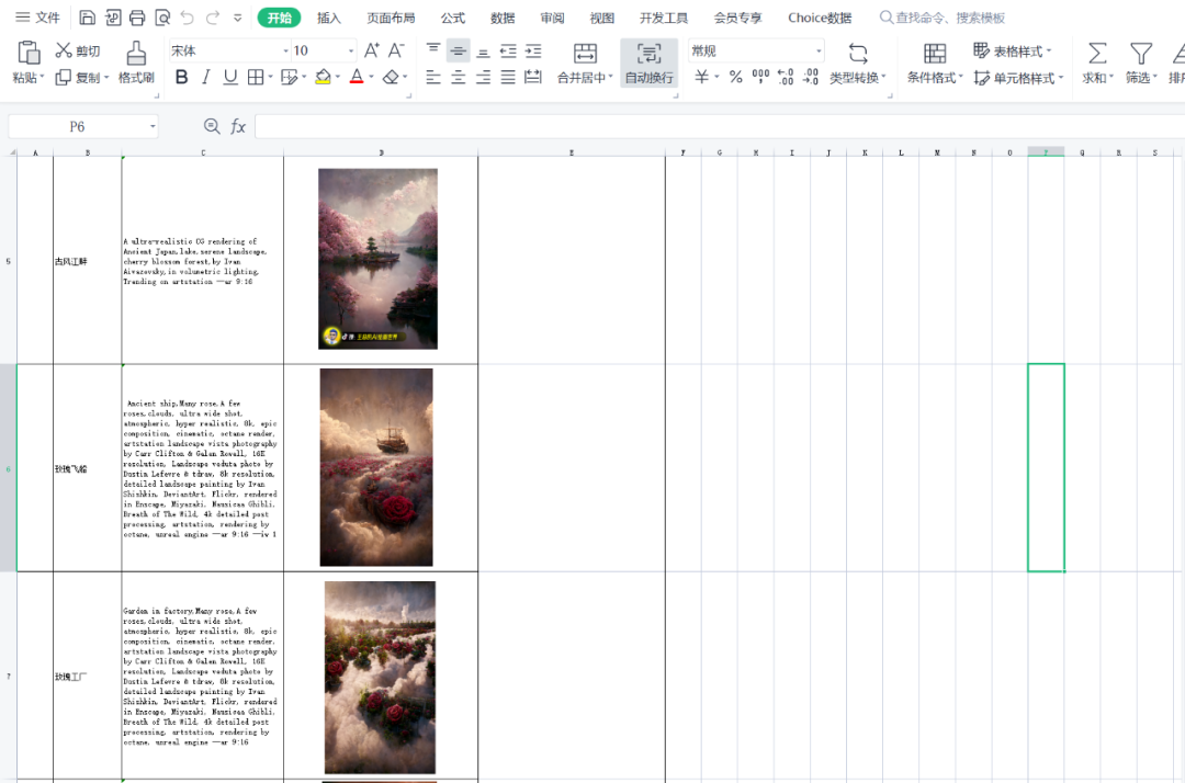 你刚听说的AI绘画 有人已经用它赚大钱了插图4 图片来源:关键词Excel截图