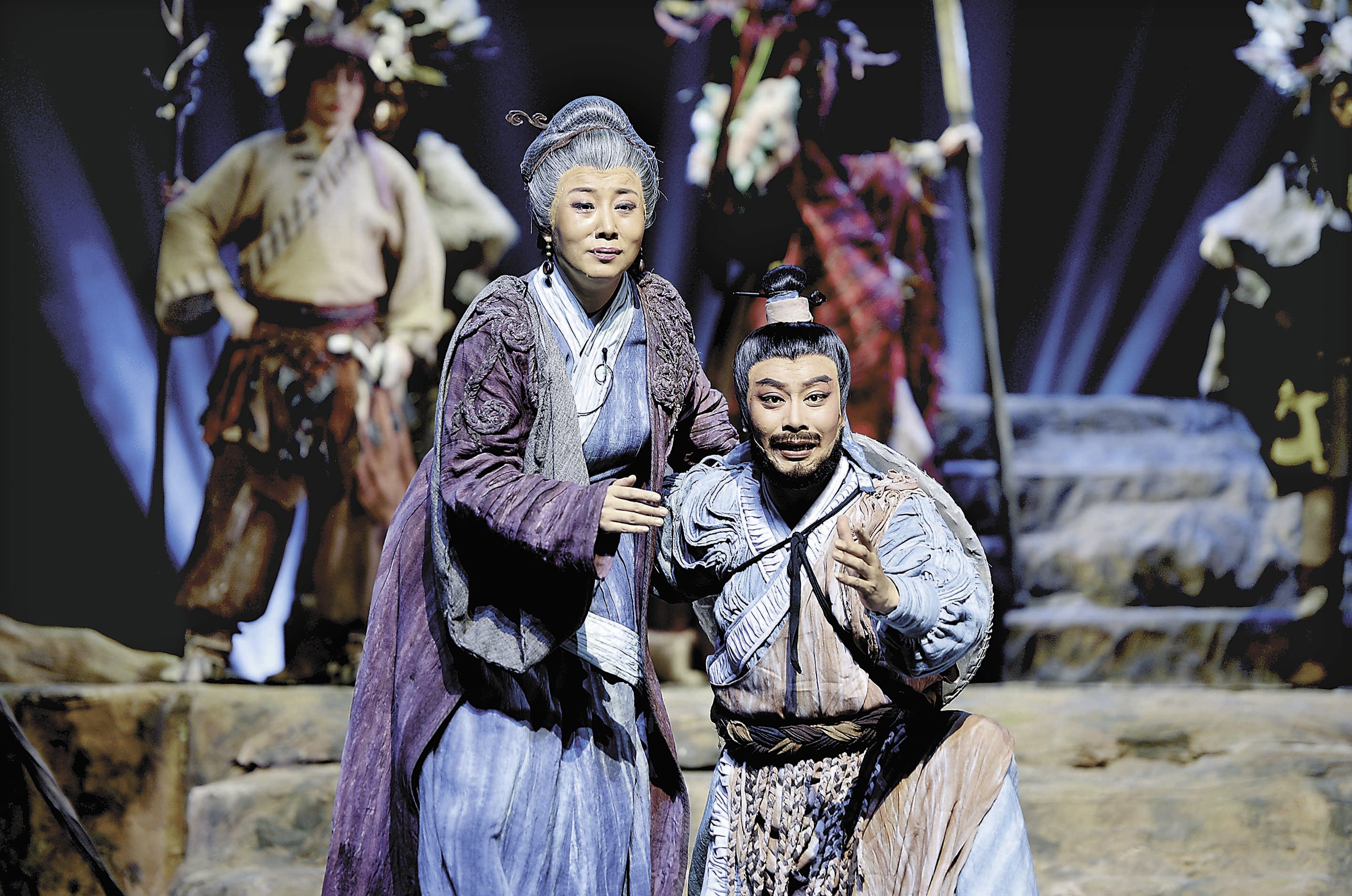 陇剧《大禹治水》剧照