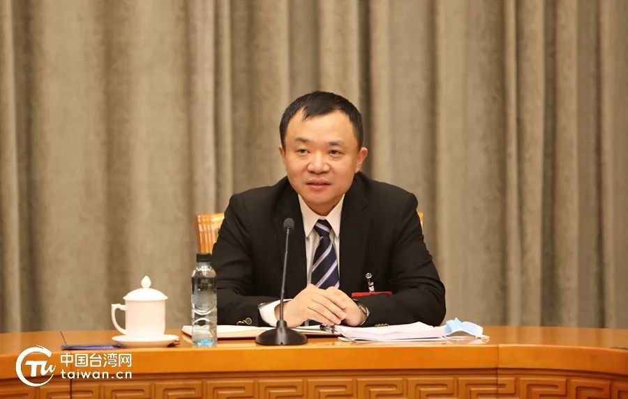 二十大台湾省籍党员代表邱峰。（中国台湾网 发）