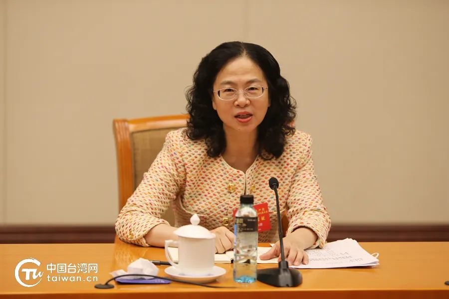 二十大台湾省籍党员代表江尔雄。（中国台湾网 发）