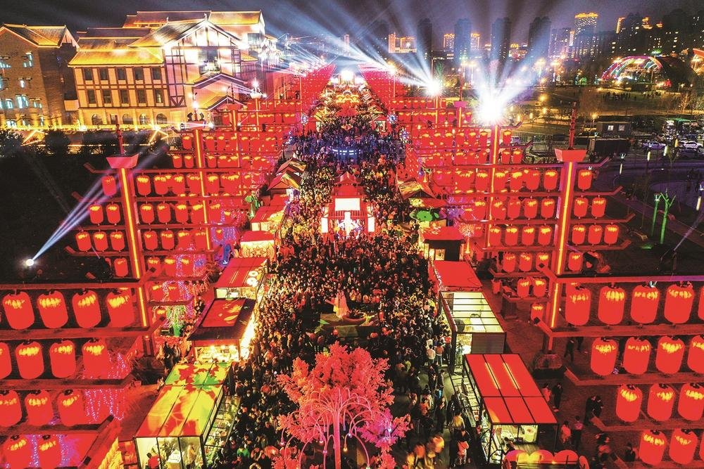 炫彩不夜城。赵冬 摄