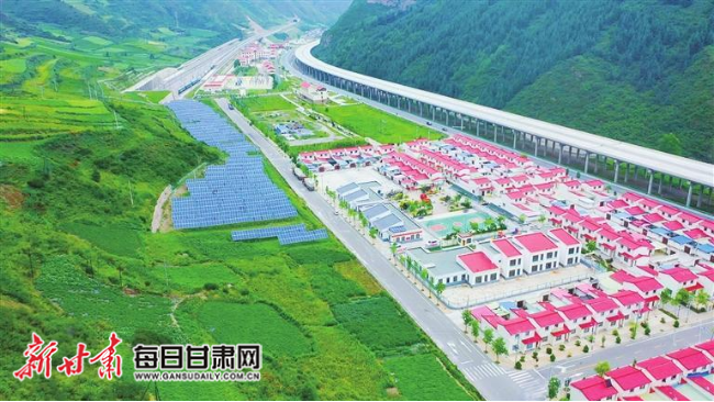 漳县的美丽乡村 本文图片由定西市委宣传部提供