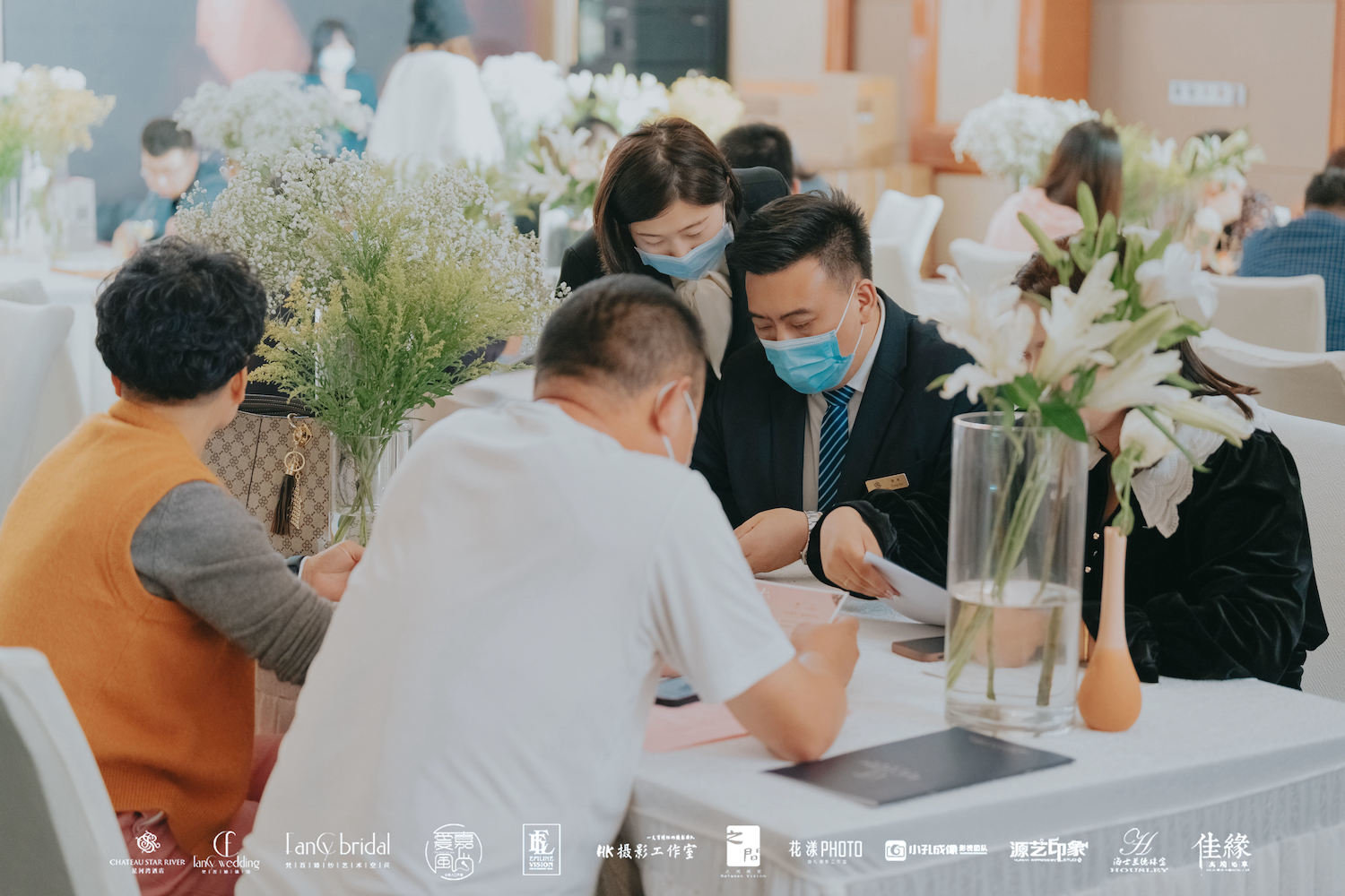 以爱之名,赴秋日之约|青岛星河湾酒店“幸·绘”婚礼沙龙圆满举行