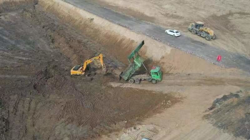 柘城县：加快引江济淮配套工程施工进度 让柘城人民早日喝上长江水