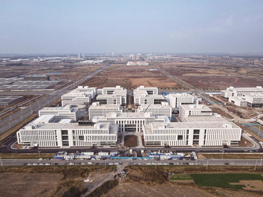 长春新区北湖科技开发区创新产业园项目。